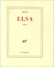 Cover of: Elsa: poeme
