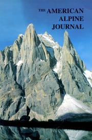 Cover of: American Alpine Journal 1999 (American Alpine Journal) by The American Alpine Club