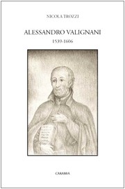 Cover of: Alessandro Valignani: 1539-1606