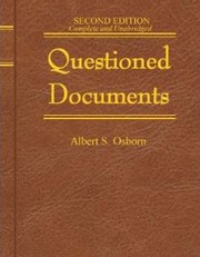 Cover of: Questioned documents. by Albert Sherman Osborn