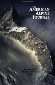 Cover of: American Alpine Journal 2003: The World's Most Significant Climbs (American Alpine Journal)