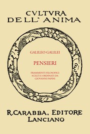 Cover of: Pensieri by 