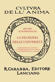 Cover of: La Filosofia Delle Università
