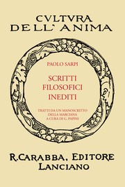 Cover of: Scritti Filosofici Inediti by 