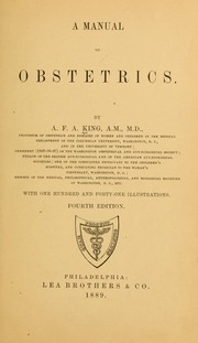 Cover of: A manual of practical obstetrics