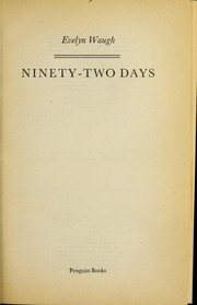 Cover of: Ninety-two Days (Travel Library)