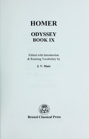 Cover of: Odyssey IX by Όμηρος (Homer)