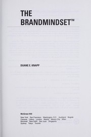 Cover of: The Brandmindset by Duane E. Knapp