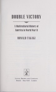 Cover of: Double victory: a multicultural history of America in World War II