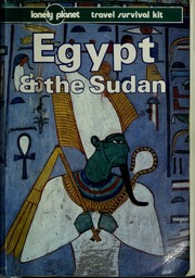 Cover of: Egypt & the Sudan: a travel survival kit