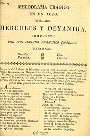 Cover of: Hércules y Deyanira by Luciano Francisco Comella