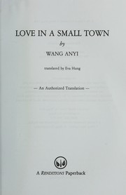 Cover of: Love in a small town