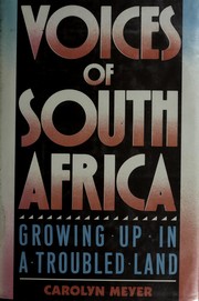 Cover of: Voices of South Africa: growing up in a troubled land