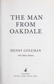 Cover of: The man from Oakdale: an "As the world turns" novel