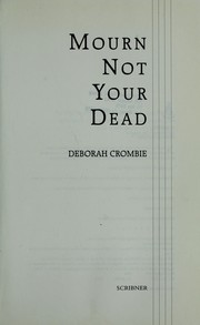 Cover of: Mourn not your dead