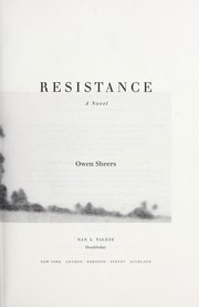 Cover of: Resistance by Owen Sheers