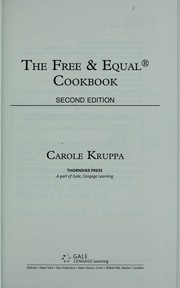 The free & equal cookbook by Carole Kruppa