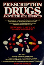 Cover of: Prescription drugs and their side effects