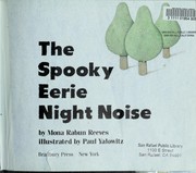 Cover of: The spooky eerie night noise