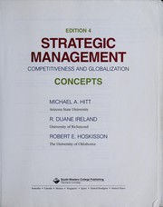 Cover of: Strategic Management | Michael A. Hitt