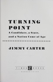 Cover of: Turning point | Jimmy Carter
