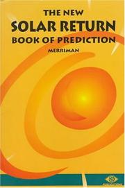 Cover of: The New Solar Return Book of Prediction