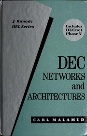 DEC networks and architectures by Carl Malamud