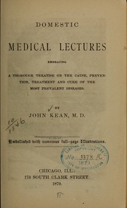 Cover of: Domestic medical lectures