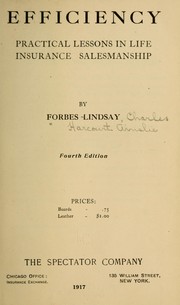 Cover of: Efficiency