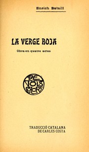 Cover of: La verge boja: obra en quatre actes
