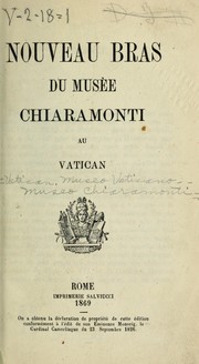 Nouveau bras du Musée Chiaramonti au Vatican by Cavagna Sangiuliani di Gualdana, Antonio conte