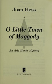 Cover of: O littletown of Maggody