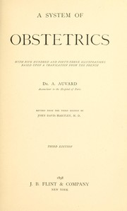 Cover of: A system of obstetrics