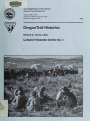 Cover of: Oregon Trail histories