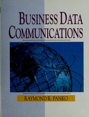 Cover of: Business data communications