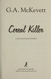Cover of: Cereal killer: a Savannah Reid mystery