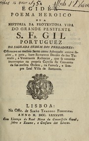 A Egidéa, poema heroico by João Pedro Xavier do Monte