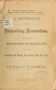 Cover of: Freedom! by Victoria C. Woodhull