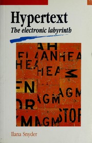 Cover of: Hypertext by Ilana Snyder