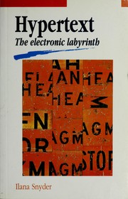 Cover of: Hypertext: the electronic labyrinth