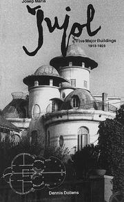 Cover of: Josep Maria Jujol: five major buildings 1913-1923