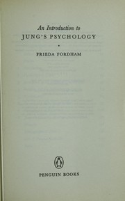Cover of: An introduction to Jung's psychology by Frieda Fordham