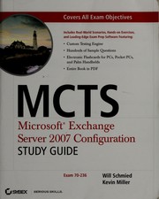 Cover of: MCTS Microsoft Exchange Server 2007 configuration: study guide (exam 70-236)