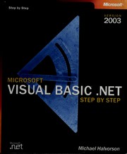 Cover of: Microsoft Visual Basic .NET step by step: version 2003