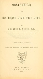 Cover of: Obstetrics, the science and the art