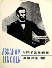 Cover of: Abraham Lincoln và nước Mỹ của ông ngày nay by Yale University. School of Art and Architecture
