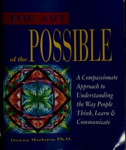 Cover of: The art of the possible by Dawna Markova
