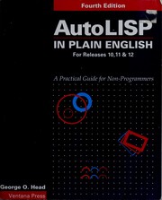 AutoLISP in plain English by George Head