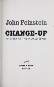 Cover of: Change-up: mystery at the World Series