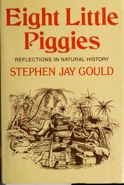 Cover of: Eight little piggies by Stephen Jay Gould